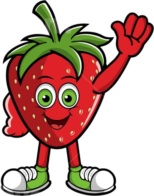 Shelby — The Strawberry Cobbler mascot